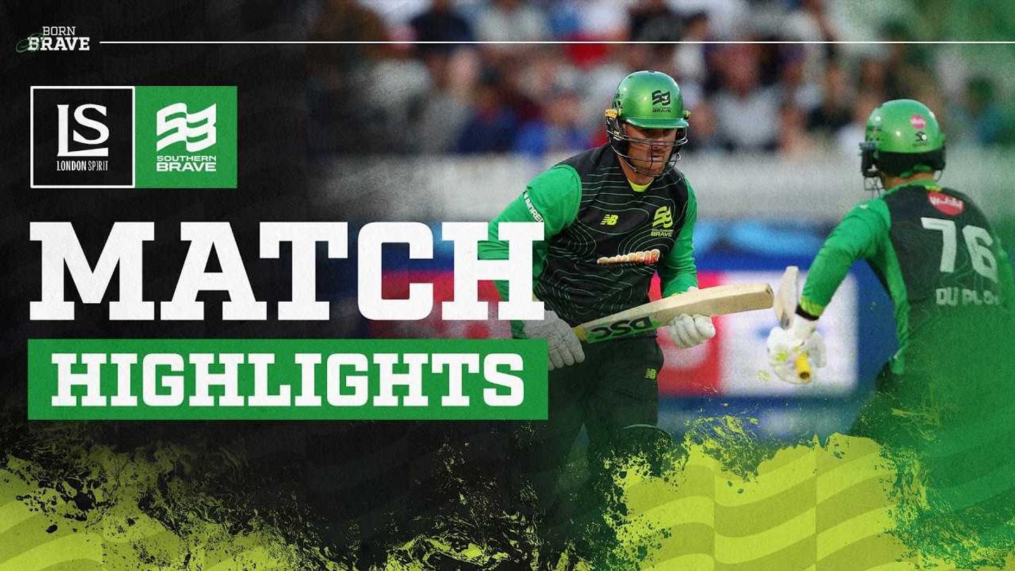 Brave suffer 47-run defeat 😔 | London Spirit vs. Southern Brave. (2025) highlights