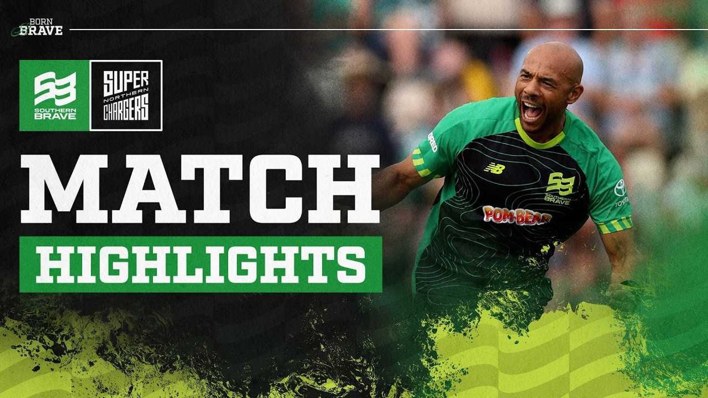 Last Ball Thriller 🚀 | Southern Brave Vs Northern Superchargers (2025) Match Highlights