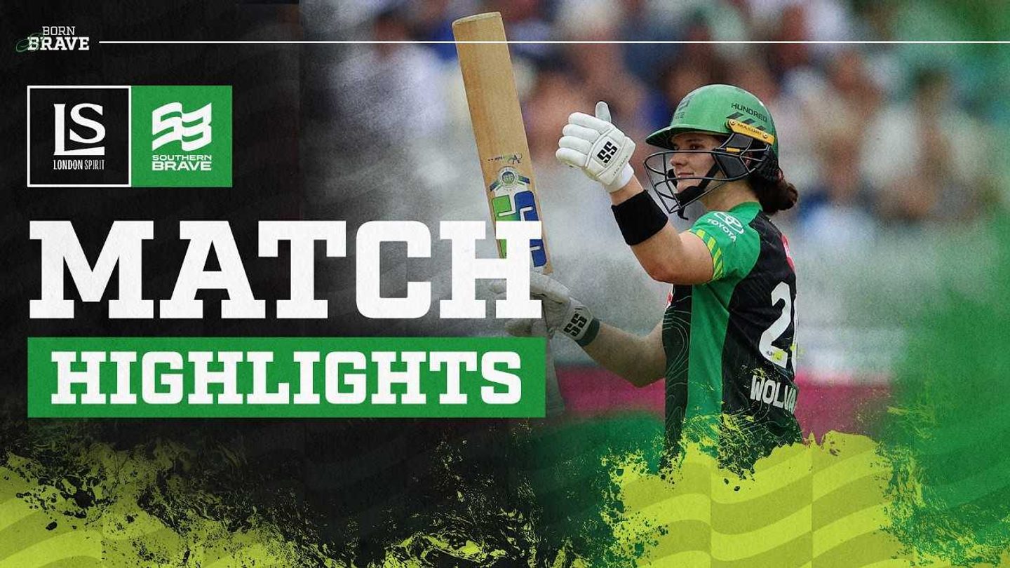 Half century for Wolvaardt 👏 | Southern Brave vs London Spirit (2025) Highlights