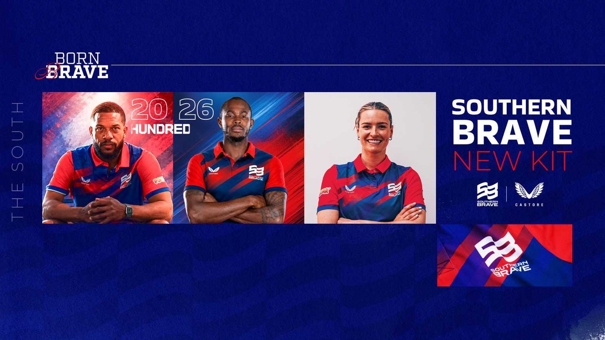 Southern Brave Unveil Fierce Red and Reliable Blue for a New Chapter.