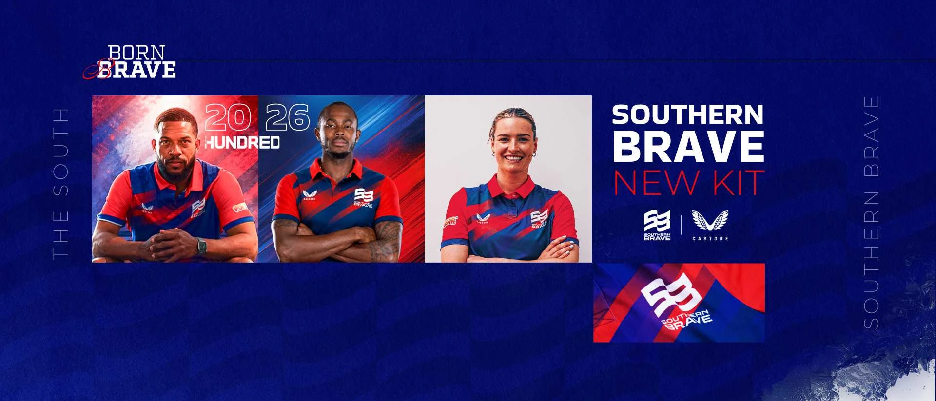 Southern Brave Unveil Fierce Red and Reliable Blue for a New Chapter.