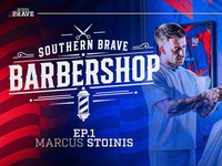 "We have a great bond" | Marcus Stoinis x Nikhil Chaudhary | The Southern Brave Barbershop: Ep 1 💈